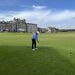 <Captain Driving Off on the 1st Tee